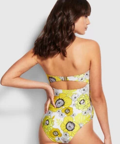 Seafolly Ladies Summer Of Love Ring Front One Piece Wild lime -Seafolly Fashion Store 10968 928 Wild2520Lime 4