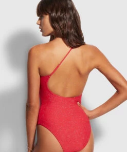 Seafolly Ladies Twilight One Piece Chilli red -Seafolly Fashion Store 11008 915 Chilli2520Red 6