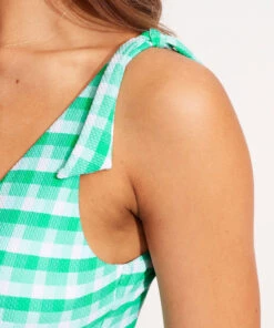 Seafolly Ladies Portofino V Neck One Piece Jade -Seafolly Fashion Store 11041 939 Jade 5