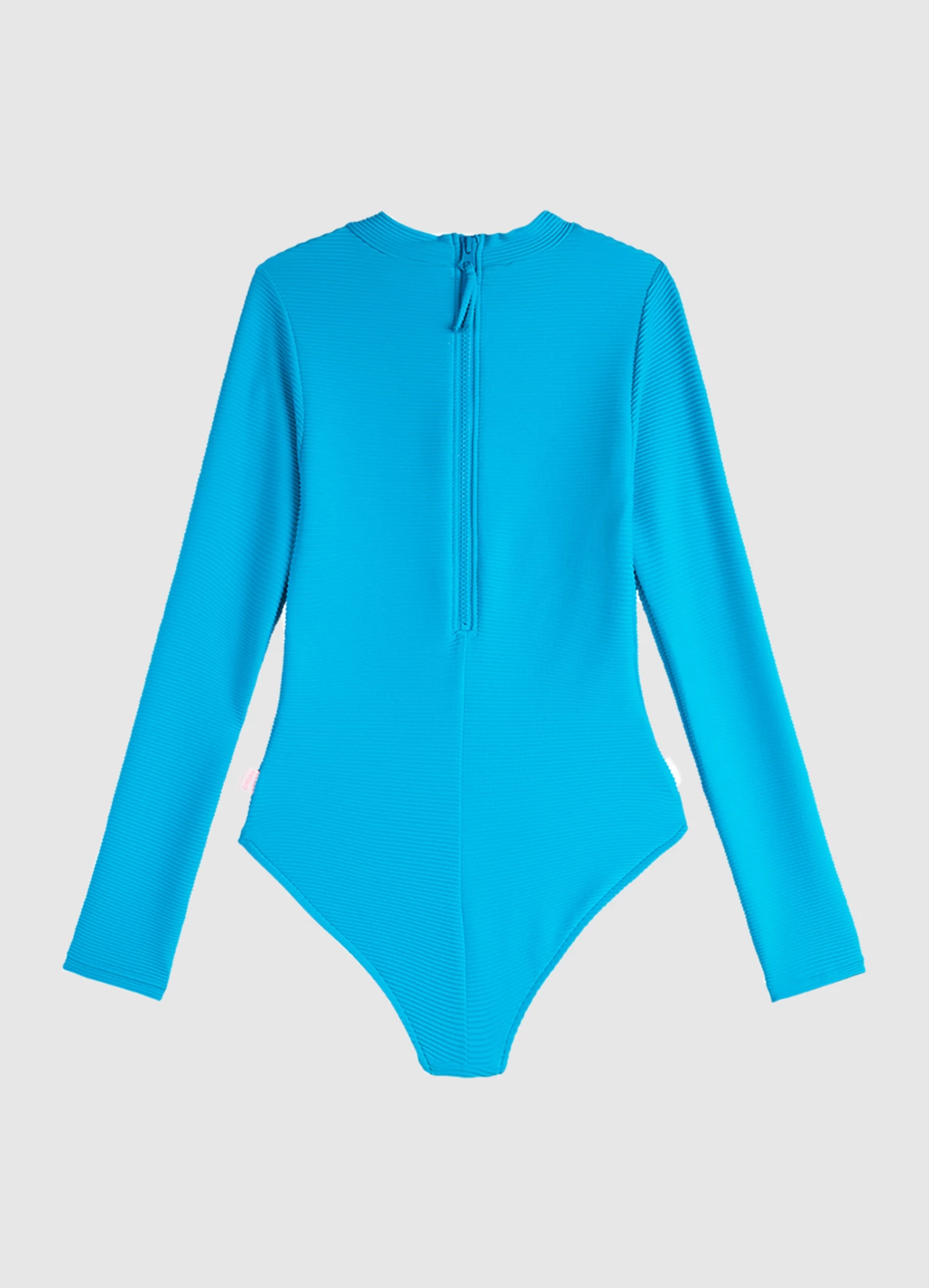 Seafolly Girls Summer Essentials Mini L/S Surf Tank Scuba blue 2 Seafolly Girls Summer Essentials Mini L/S Surf Tank Scuba blue - Image 2