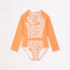 Seafolly Girls Sea Dive Girls Long Sleeve Paddlesuit