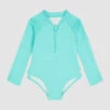 Seafolly Girls Sweet Summer L/S Surf Tank Atlantis
