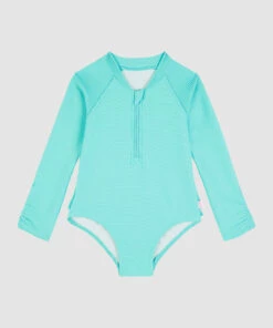 Seafolly Girls Sweet Summer L/S Surf Tank Atlantis