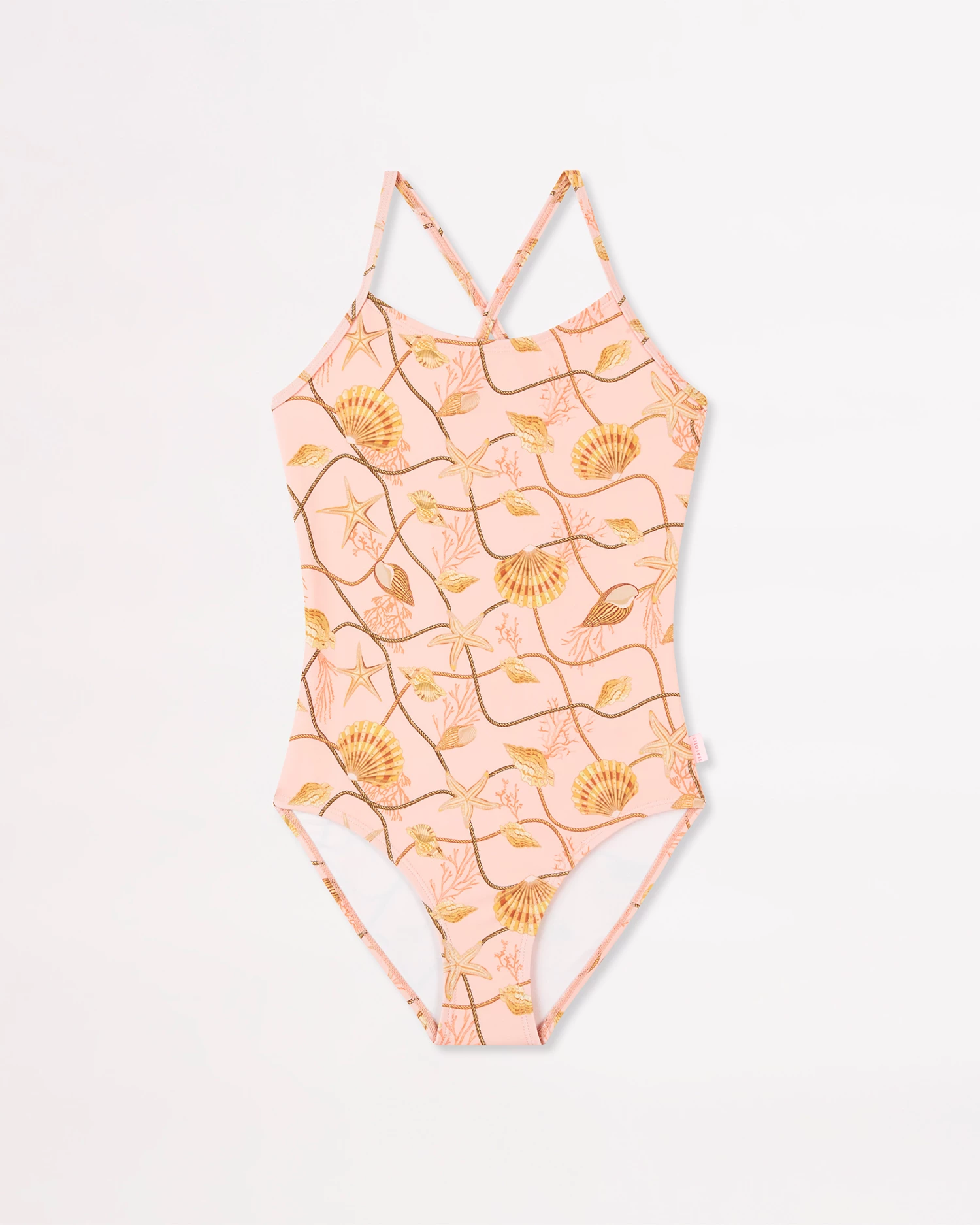 Seafolly Girls Sea Dive Girls Strappy Back One Piece 1 Seafolly Girls Sea Dive Girls Strappy Back One Piece