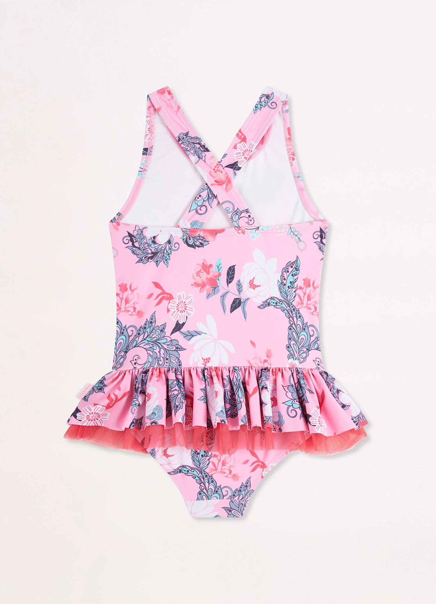 Seafolly Girls Tutu One Piece Floral 3 Seafolly Girls Tutu One Piece Floral - Image 3