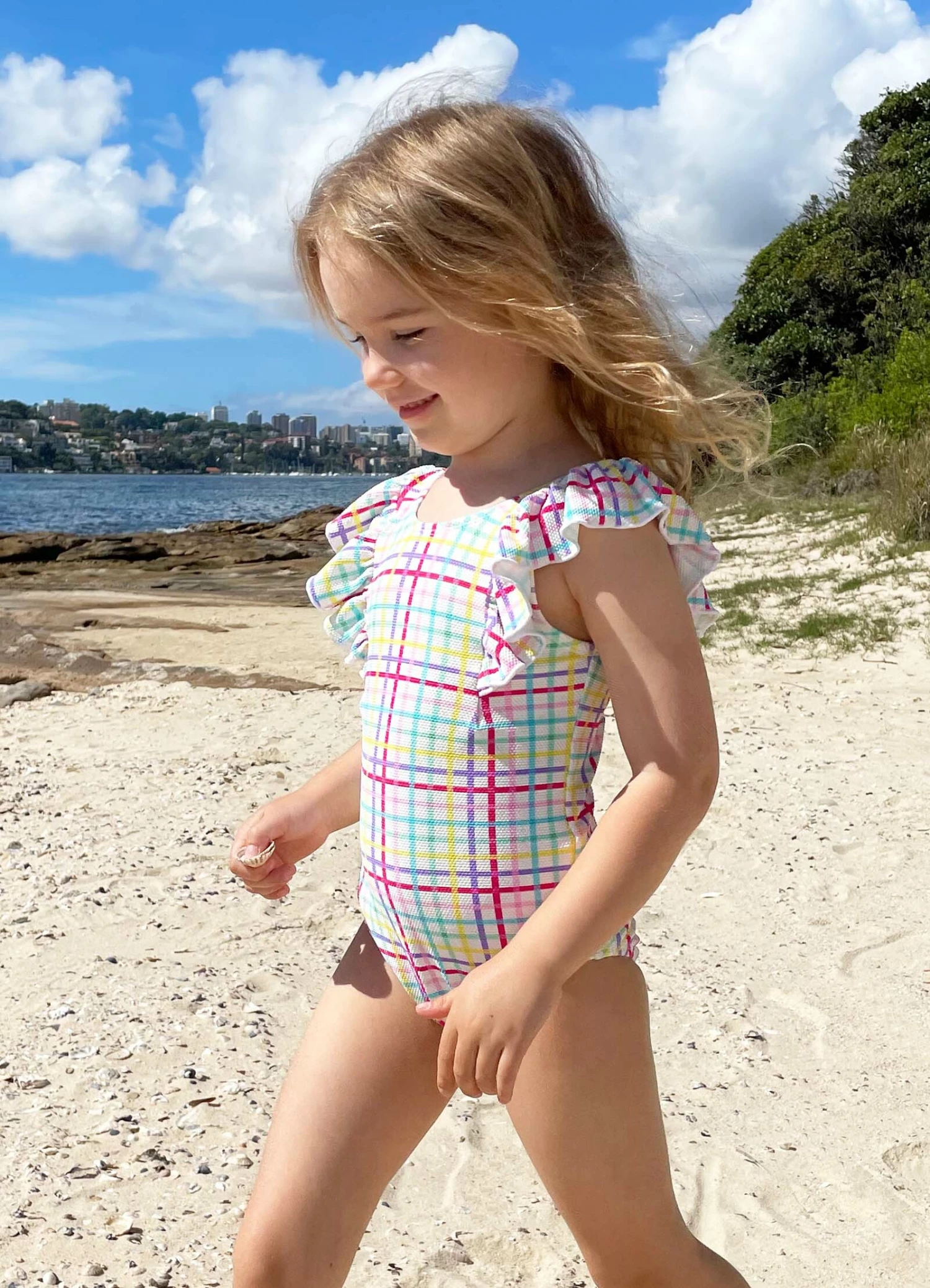 Seafolly Girls Portofino Girls Ruffle One Piece 1 Seafolly Girls Portofino Girls Ruffle One Piece