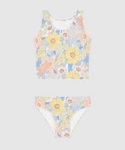 Seafolly Girls Sunshine Days Tankini Multi