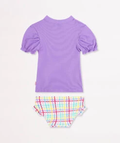 Seafolly Girls Portofino Girls Puff Sleeve Surfsuit