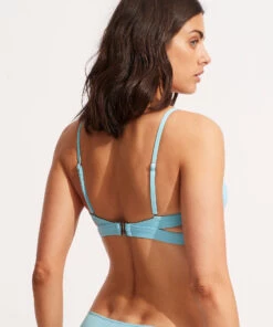 Seafolly Ladies Seafolly Collective Hybrid Bralette Sky blue -Seafolly Fashion Store 30580 942 SkyBlue 4