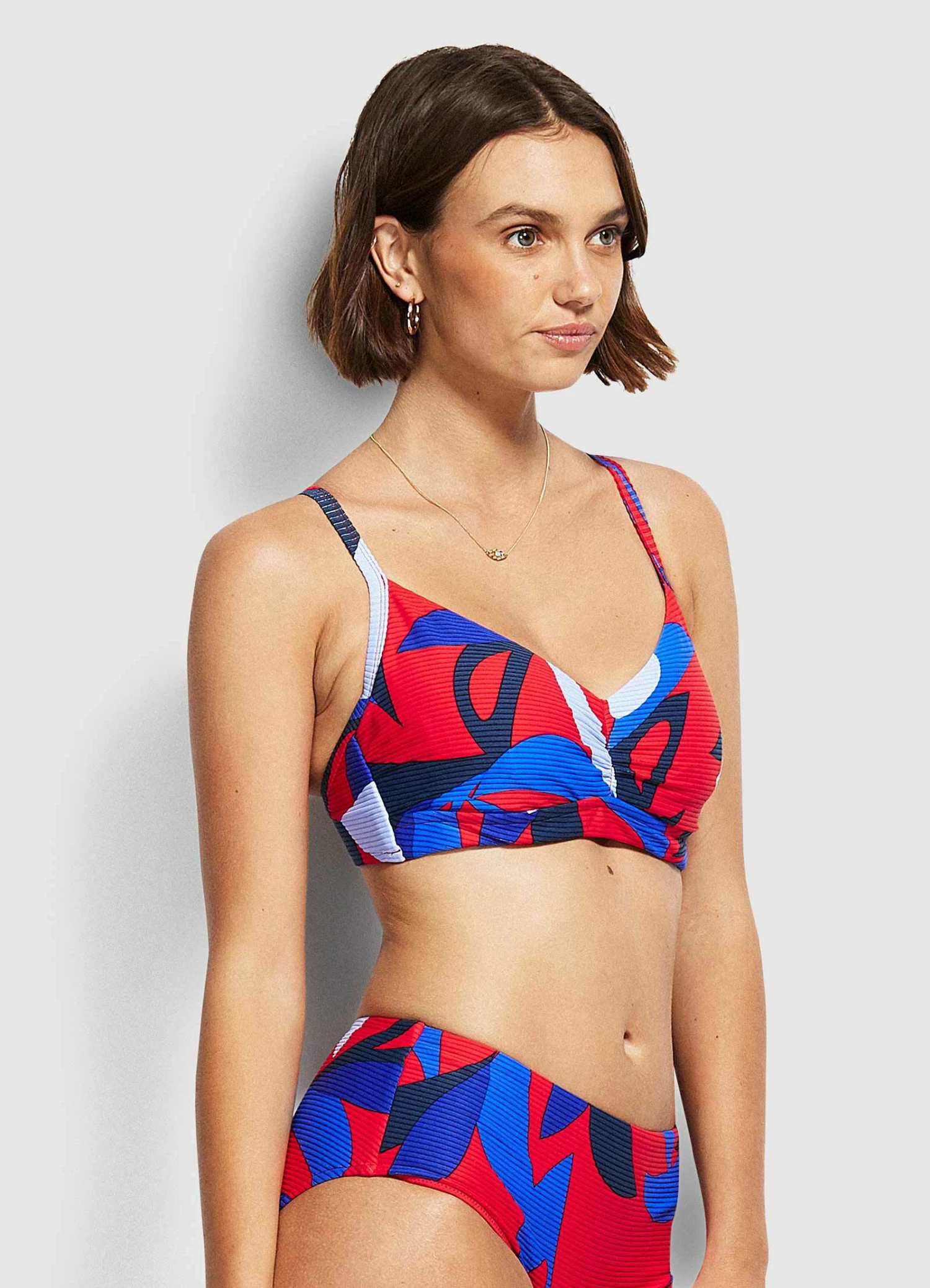 Seafolly Aloha DD Bralette Bikini Top Chilli 2 Seafolly Aloha DD Bralette Bikini Top Chilli - Image 2