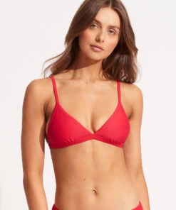 Seafolly Essentials Fix Tri Bra Chilli -Seafolly Fashion Store 30969 640 Chilli 2