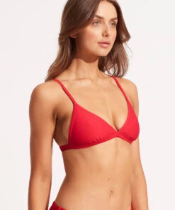 Seafolly Essentials Fix Tri Bra Chilli -Seafolly Fashion Store 30969 640 Chilli 3