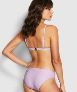 Seafolly Ladies Essentials Fix Tri Bra Lilac -Seafolly Fashion Store 30969 640 Lilac 4