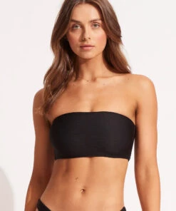 Seafolly Essentials Tube Top Black