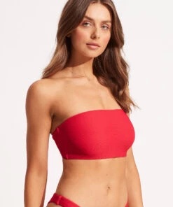 Seafolly Essentials Tube Top Chilli -Seafolly Fashion Store 31034 640 Chilli 2