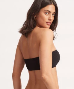 Seafolly Ladies Sea Dive Tube Top Black 8 Seafolly Ladies Sea Dive Tube Top Black -Seafolly Fashion Store 31034 861 Black 4