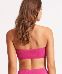 Seafolly Ladies Sea Dive Tube Top Fuchsia rose -Seafolly Fashion Store 31034 861 FuchsiaRos 4