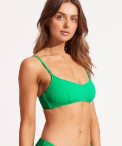 Seafolly Ladies Sea Dive Bralette Jade -Seafolly Fashion Store 31173 861 Jade 3