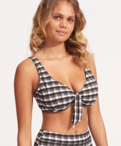 Seafolly Ladies Portofino F Cup Bra Black -Seafolly Fashion Store 31202F 939 Black 3