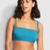 Seafolly Ladies Seadive DD Bandeau Bra Blue grass