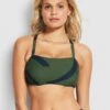 Seafolly Ladies New Wave DD Bandeau Bra Ivy