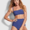 Seafolly Ladies Cleo Bandeau Bra Indigo