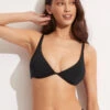Seafolly Ladies Seafolly Collective Split Underwire Bra Black