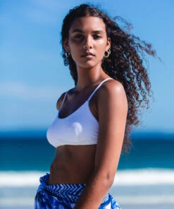 Seafolly Ladies Essentials Bralette White