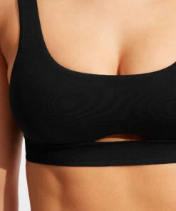 Seafolly Ladies Seafolly Collective Tank Bra Black 10 Seafolly Ladies Seafolly Collective Tank Bra Black -Seafolly Fashion Store 31254 942 Black 5
