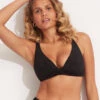 Seafolly Ladies Seafolly Collective DD Double Wrap Front Bra Black