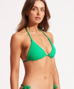 Seafolly Ladies Sea Dive Slide Tri Jade 8 Seafolly Ladies Sea Dive Slide Tri Jade -Seafolly Fashion Store 31298 861 Jade 3