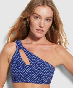 Seafolly Ladies Cleo One Shoulder Top Indigo 11 Seafolly Ladies Cleo One Shoulder Top Indigo -Seafolly Fashion Store 31305 874 Indigo 5