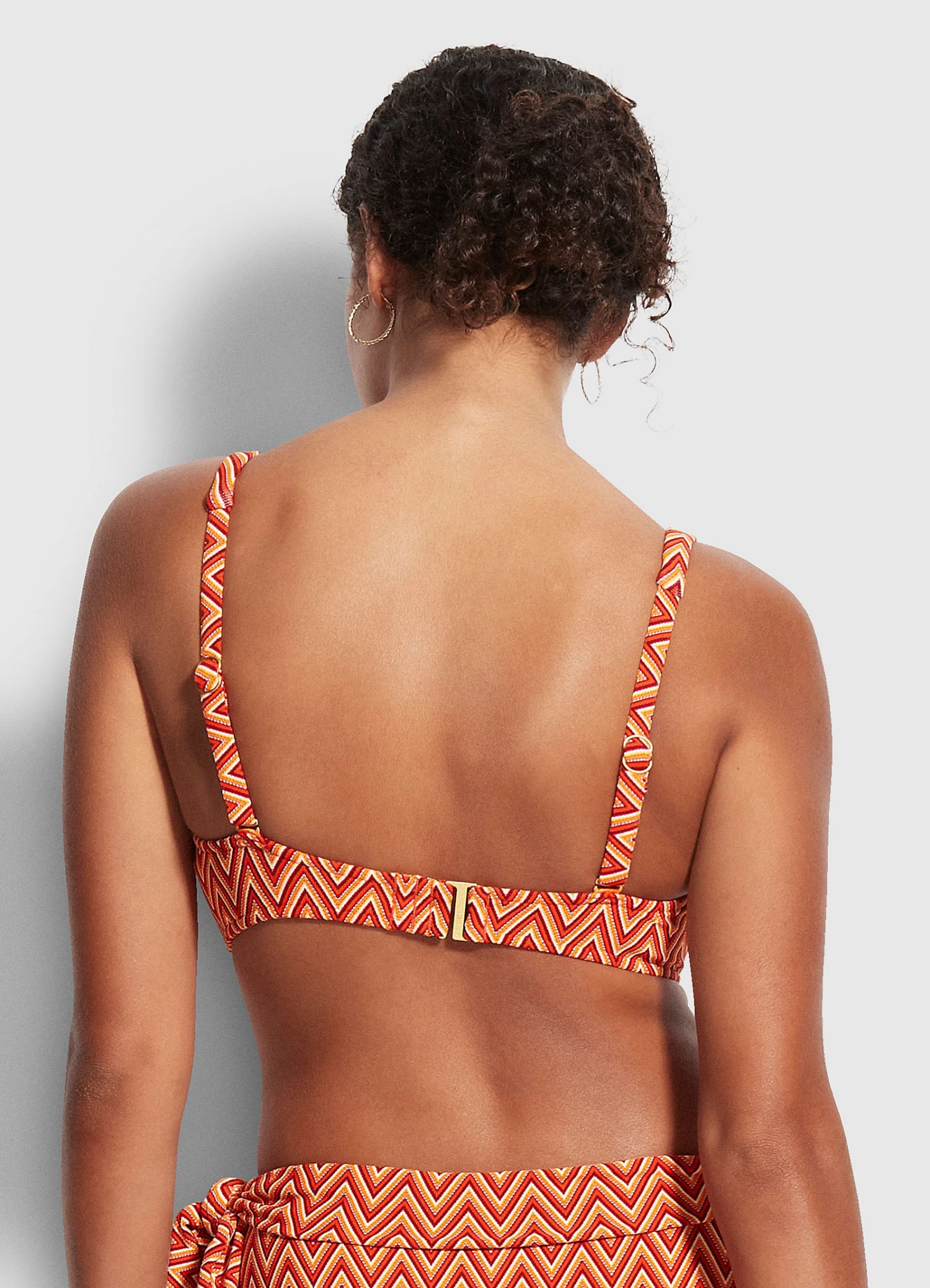 Seafolly Ladies Cleo DD Fixed Tri Bra Chilli red 4 Seafolly Ladies Cleo DD Fixed Tri Bra Chilli red - Image 4