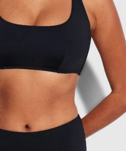 Seafolly Ladies Seafolly Collective DD Scoop Neck Halter Black -Seafolly Fashion Store 31368DD942 Black 5