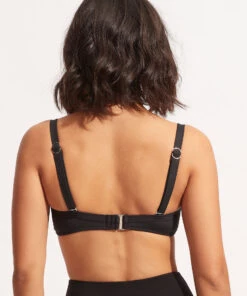 Seafolly Ladies Seafolly Collective DD Cup Underwire Bra Black -Seafolly Fashion Store 31383DD942 Black 5