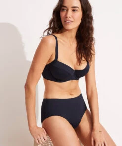 Seafolly Ladies Seafolly Collective DD Cup Underwire Bra True navy