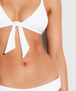Seafolly Ladies Riviera Fixed Tri Top White -Seafolly Fashion Store 31388 929 White 5