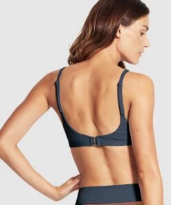 Milea Resort Pique Colour Block Fixed Tri Bikini Top Baked clay 5 Milea Resort Pique Colour Block Fixed Tri Bikini Top Baked clay -Seafolly Fashion Store 3443 PIQ Baked2520Clay 3