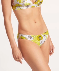 Seafolly Ladies Summer Of Love Hipster Pant Wild lime -Seafolly Fashion Store 40054 928 Wild2520Lime 4