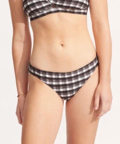 Seafolly Ladies Portofino Hipster Pant Black -Seafolly Fashion Store 40054 939 Black 3