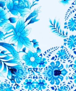 Seafolly Sunflower High Cut Bikini Pants Electric blue -Seafolly Fashion Store 40305 410 ElectricBl 5