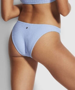 Seafolly Ladies Essentials High Cut Pant Blue belle -Seafolly Fashion Store 40305 640 BlueBelle 4