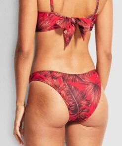 Seafolly Ladies Tahiti High Cut Bikini Pants Chilli red 7 Seafolly Ladies Tahiti High Cut Bikini Pants Chilli red -Seafolly Fashion Store 40305 843 Chilli2520Red 4