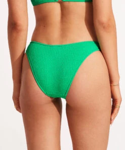 Seafolly Ladies Sea Dive High Cut Pant Jade 10 Seafolly Ladies Sea Dive High Cut Pant Jade -Seafolly Fashion Store 40305 861 Jade 5