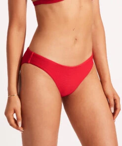 Seafolly Essentials Hipster Chilli -Seafolly Fashion Store 40473 640 Chilli 4
