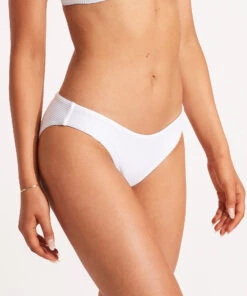 Seafolly Essentials Hipster White -Seafolly Fashion Store 40473 640 White 4