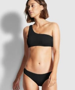 Seafolly Ladies Sea Dive Hipster Pant Black