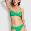 Seafolly Ladies Sea Dive Hipster Pant Jade