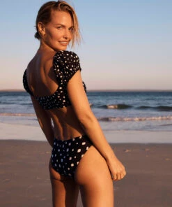 Seafolly Ladies Soft Spot Hipster Black