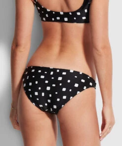 Seafolly Ladies Soft Spot Hipster Black -Seafolly Fashion Store 40473 896 Black 5